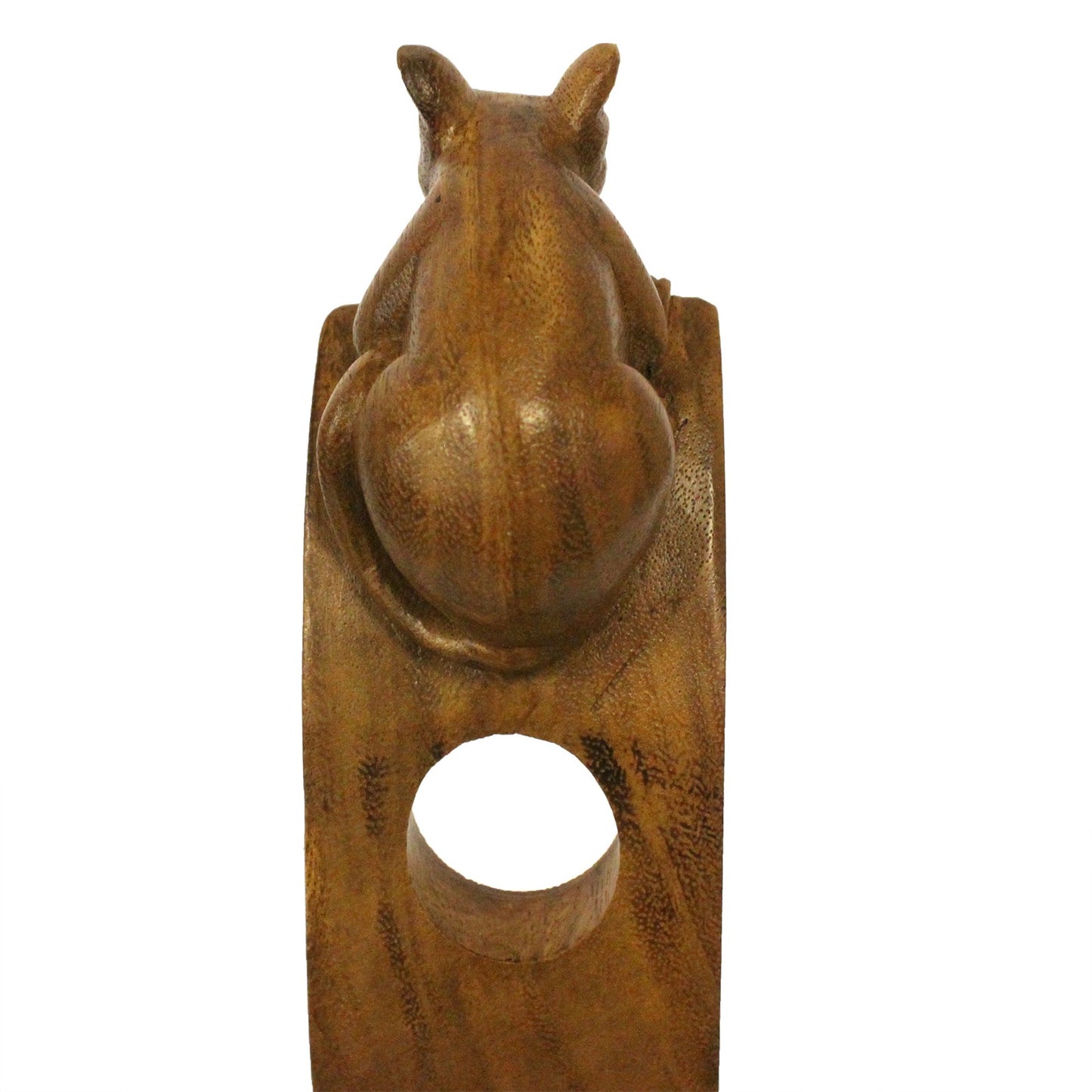 Suar Wood Wine Holders - Mouse Feature