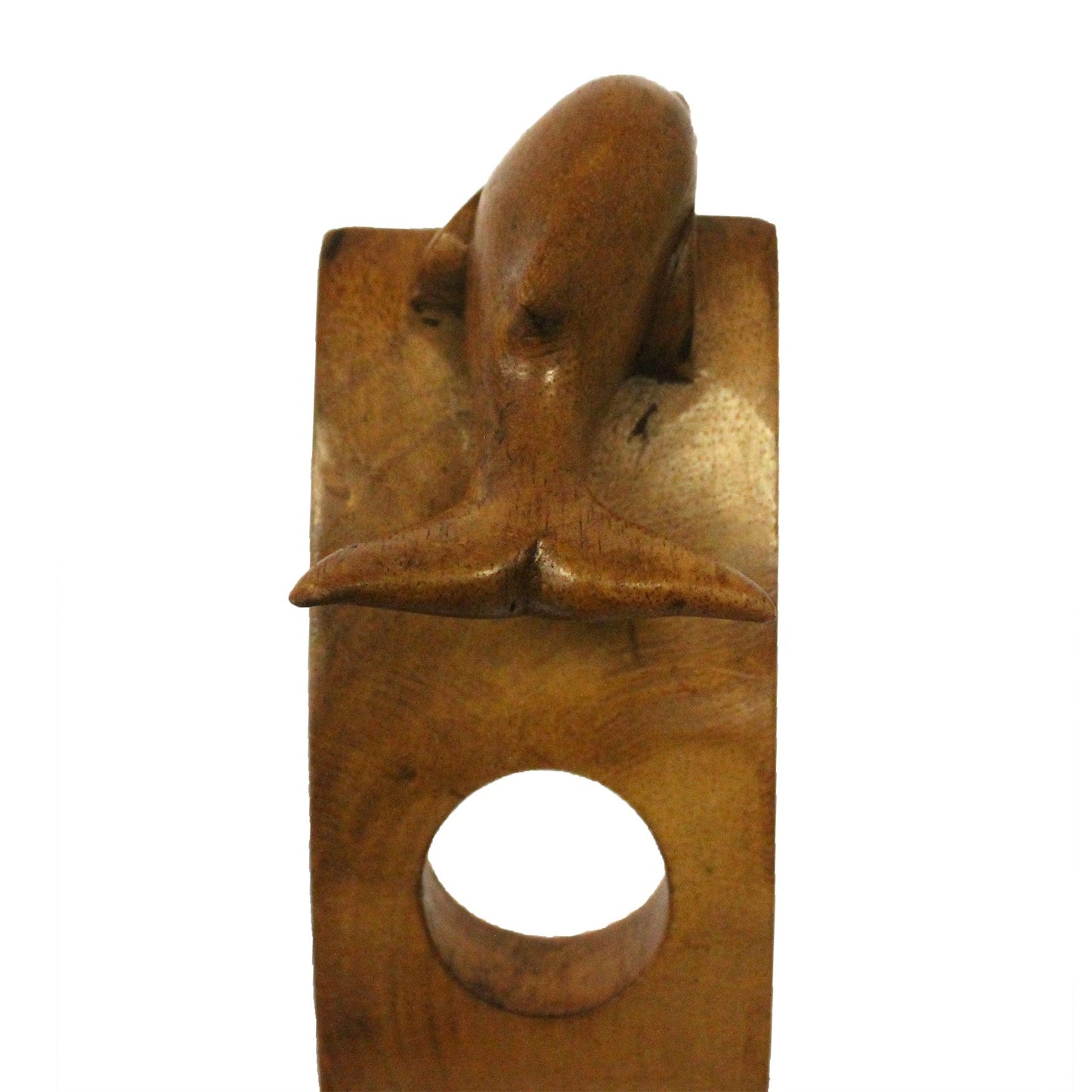 Suar Wood Wine Holders - Dolphin Feature