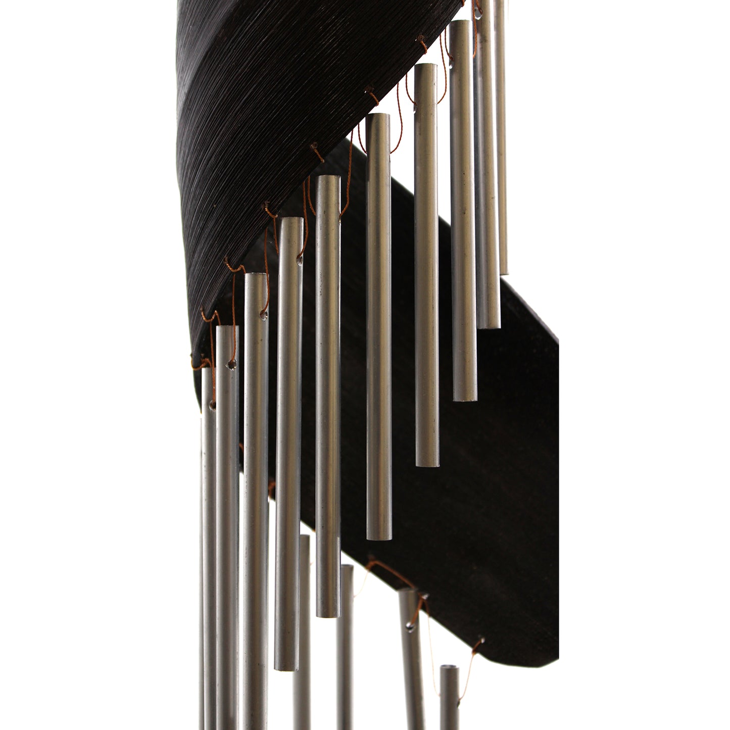 Coconut Leaf Wind Chimes in Chocolate