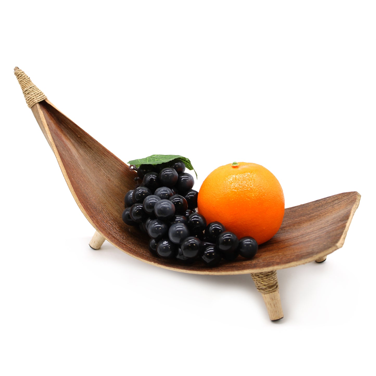 Coconut Leaf Fruit Bowl Set in Natural