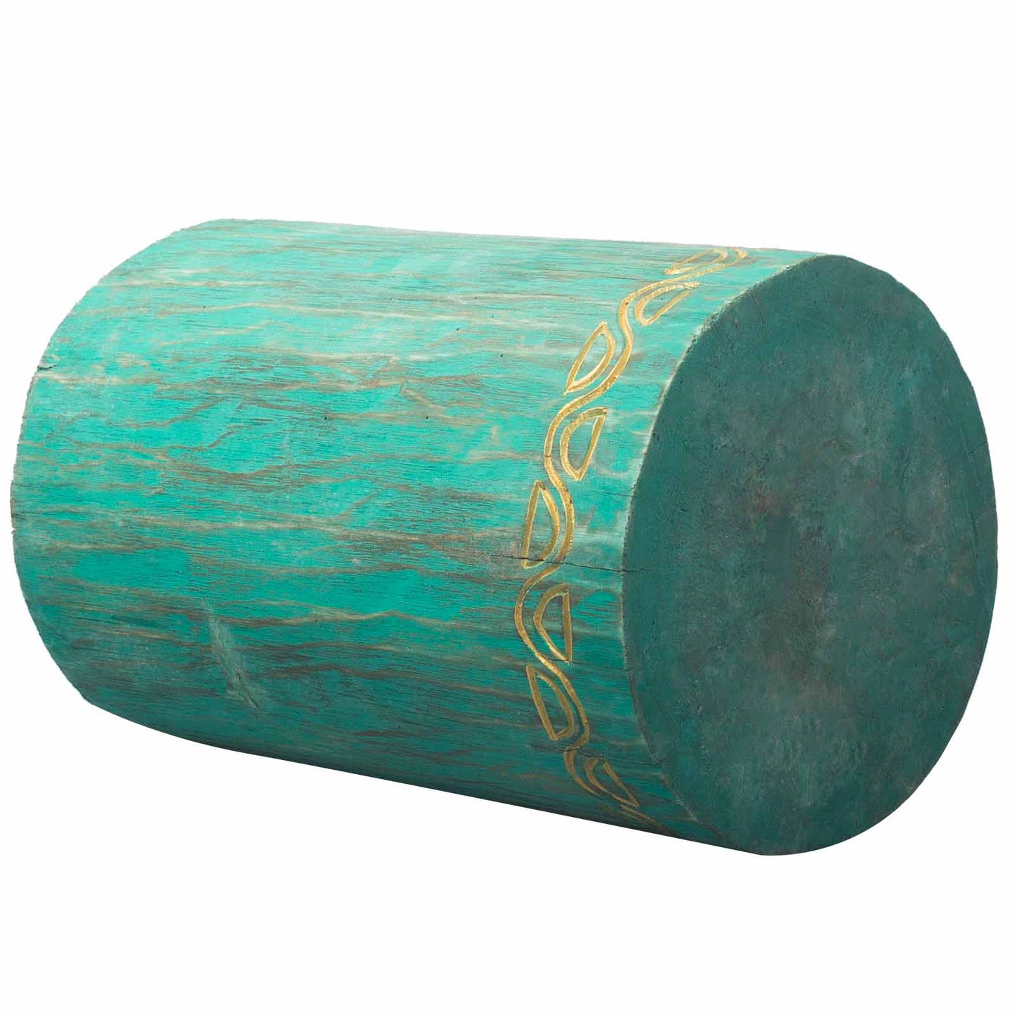 Albasia Individual Tribal Table in Turquoise| Stool | Plant Stand | Coffee Table | Side Table