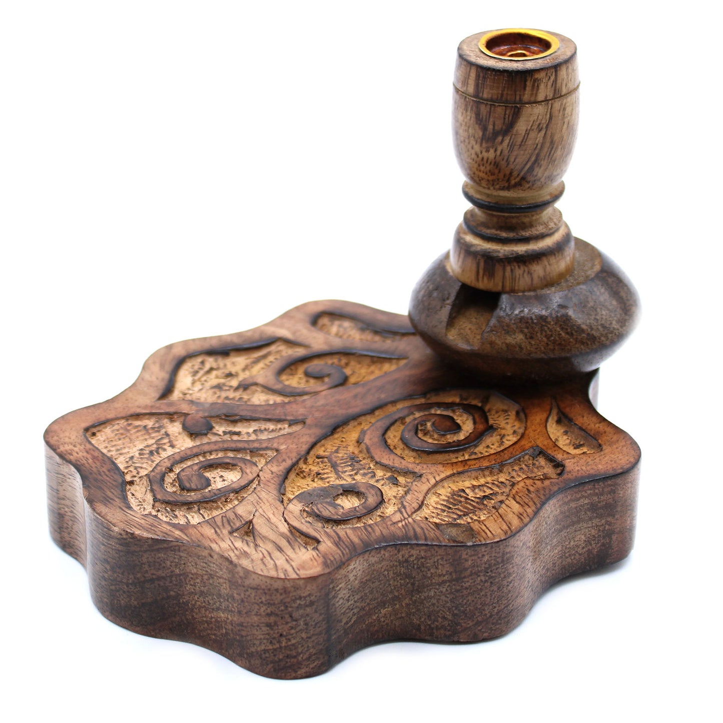 Mango Wood Small Tree of Life Backflow Burner