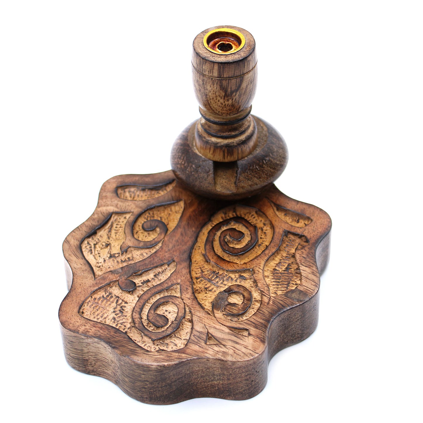 Mango Wood Small Tree of Life Backflow Burner