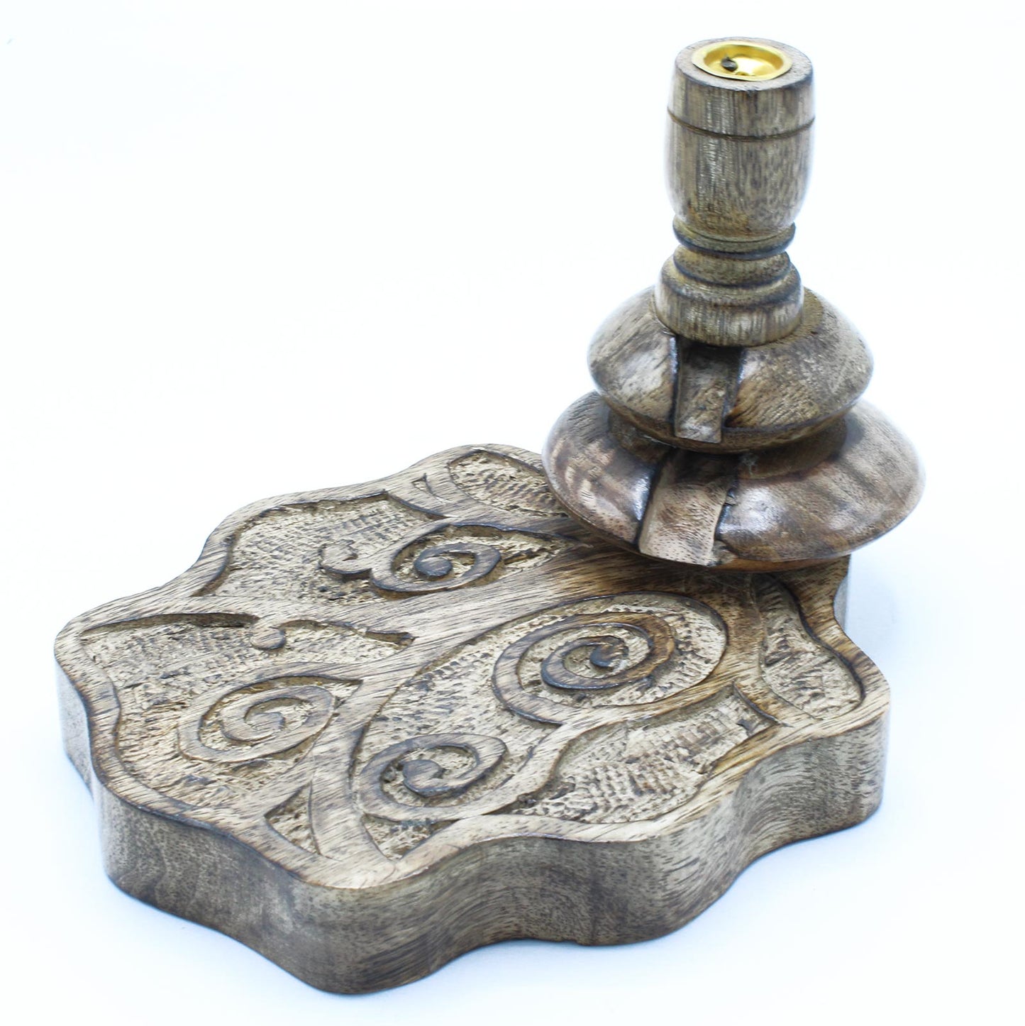 Mango Wood Medium Tree of Life Backflow Burner