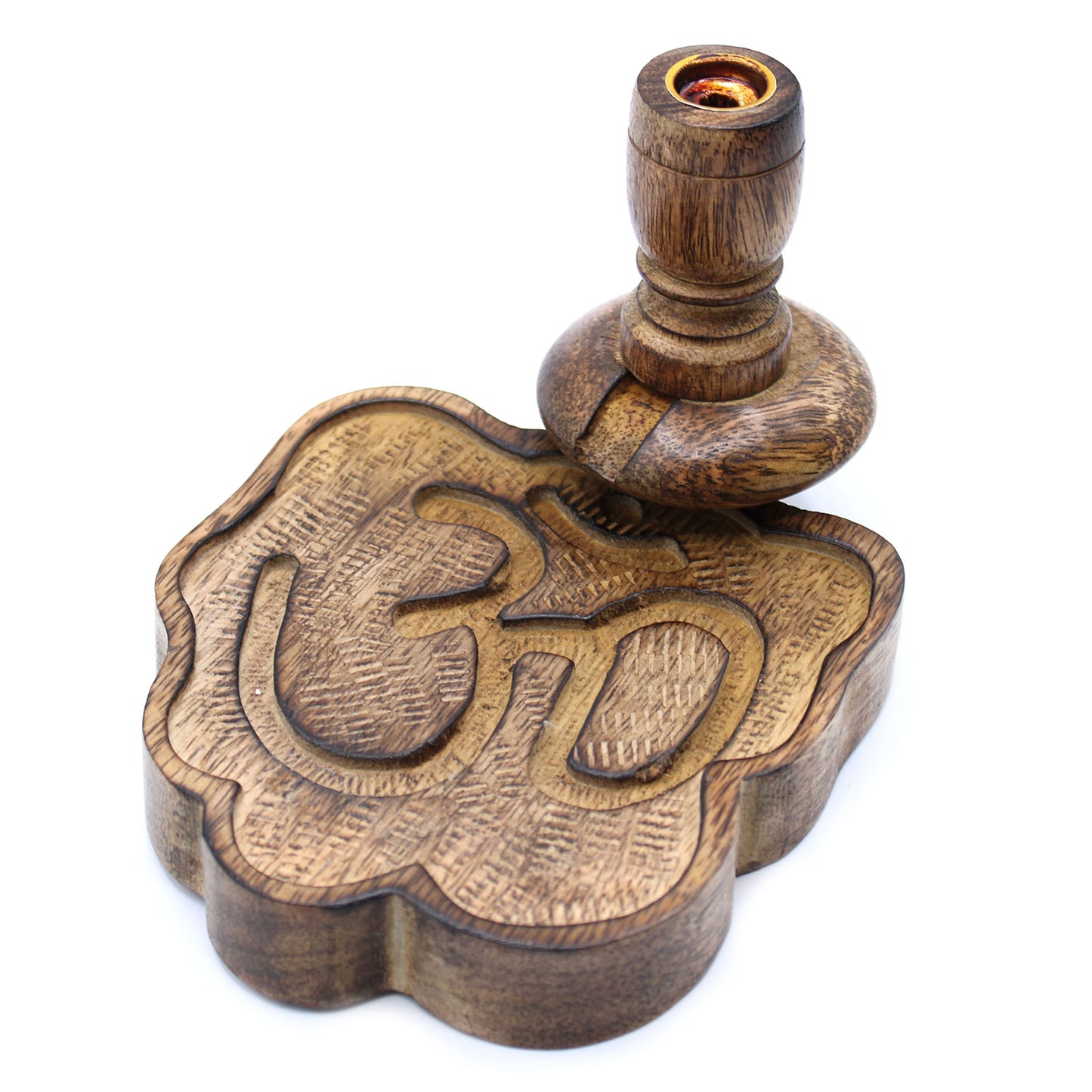 Mango Wood Small Ohm Backflow Burner